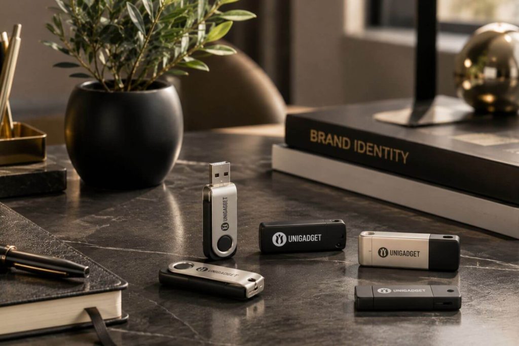chiavette-usb-personalizzate-gadget-tech-scrivania-1024x683 Gadget da scrivania e accessori tech: come fare desk branding con regali aziendali utili