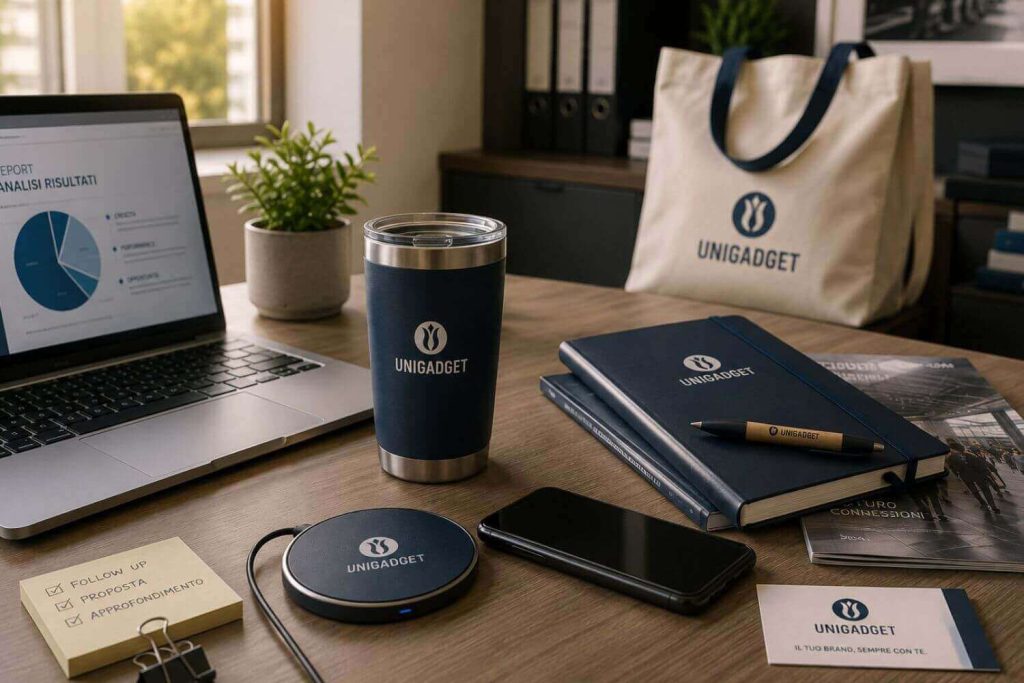 gadget-promozionali-fiere-brand-scrivania-usati-in-ufficio-1024x683 Gadget promozionali per fiere e conferenze: tutti gli errori da evitare per ottimizzare il budget aziendale